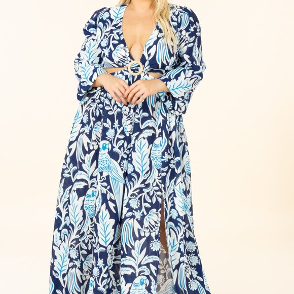 Singblu Plus-Sized Dress - Picture 1 of 4